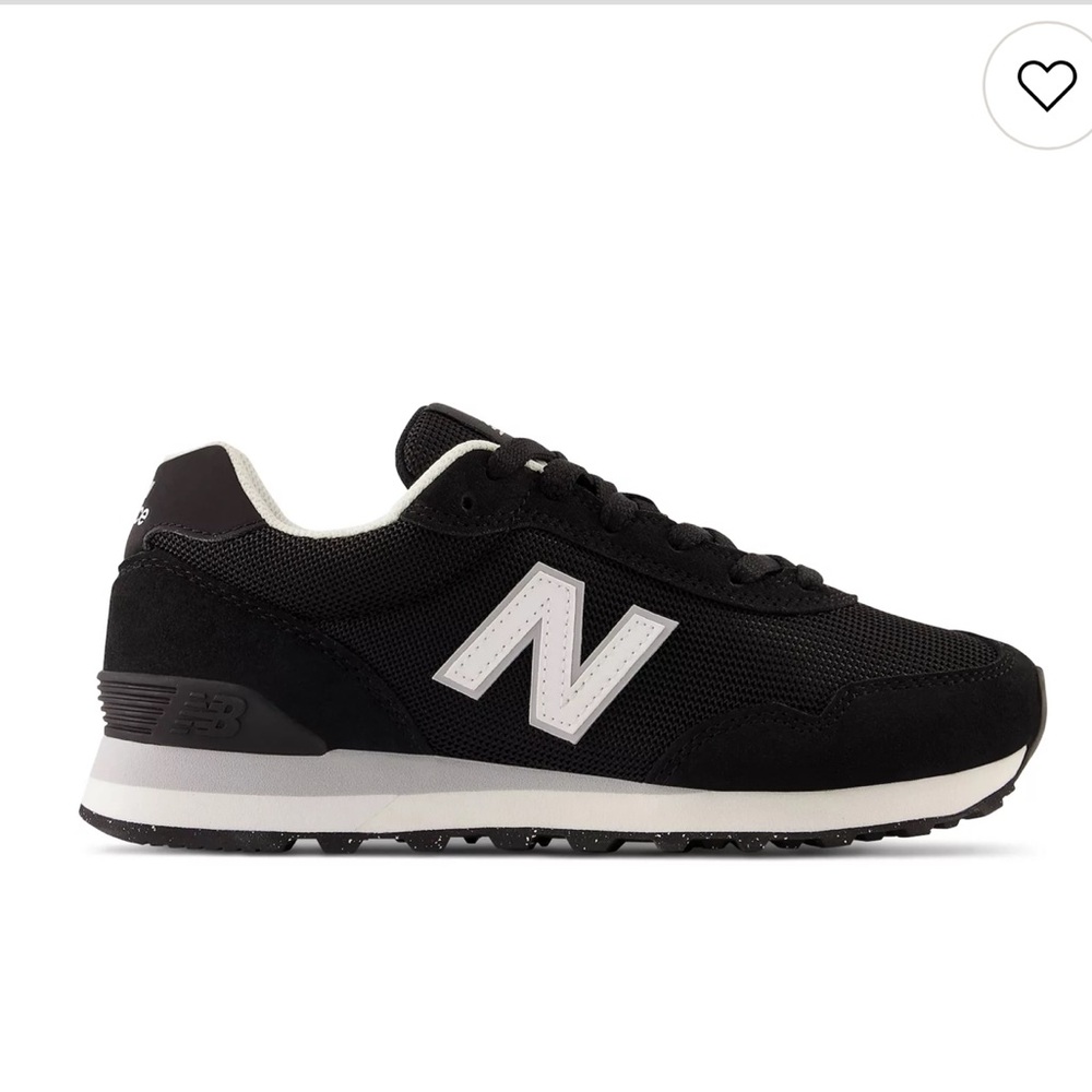 NEW BALANCE Black and White Sneakers Women 515 Size 11 
New
